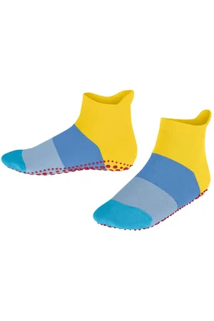 Falke Haussocken Colour Block (1-Paar) mit rutschhemmendem Noppendruck - Verkäufer:
