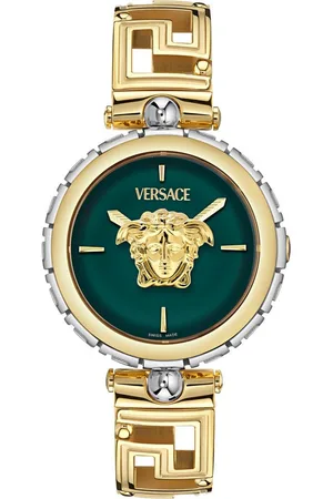 VERSACE Quarzuhr MEDUSA JEWEL VE0B00325, Armbanduhr, Damenuhr, Swiss Made, Edelstahlarmband, analog