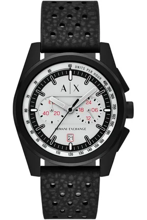 Armani Exchange Chronograph AX2865, Quarzuhr,Armbanduhr,Herrenuhr,Kautschukarmband,Datum,Stoppfunktion