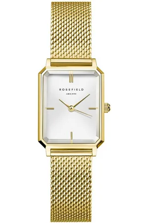 ROSEFIELD Quarzuhr Octagon XS Mesh Goldfarben - Verkäufer: uhrcenter