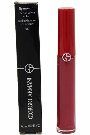 Giorgio Armani Lippenstift lip maestro intense velvet color 509 ruby nude - Verkäufer: Rareparfum