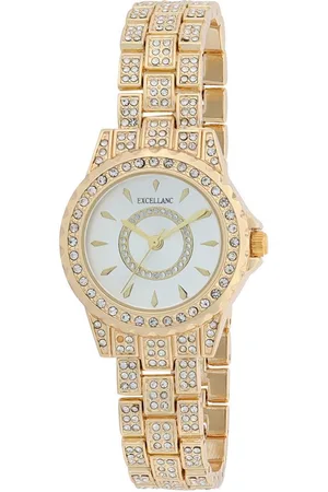 Excellanc Quarzuhr 1800275 Metallarmband, glamouröse, Strass - Verkäufer: Shaghafi GmbH