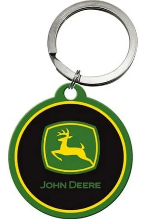 Nostalgic-Art Schlüsselanhänger mit Gravur Schlüsselanhänger - John Deere - Logo - Verkäufer: Dekoteam24