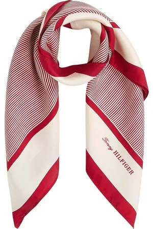 Tommy Hilfiger Modetuch TH ELEVATED FLAG SILK SQUARE