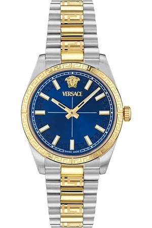 VERSACE Quarzuhr MILLENYIUM LADY VE0E00325, Armbanduhr, Damenuhr, Swiss Made, Edelstahlarmband, analog