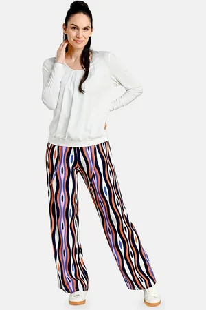 Bicalla Culotte Palazzo Print - 16/navy-red (1-tlg) - Verkäufer: SENSCOIN GmbH