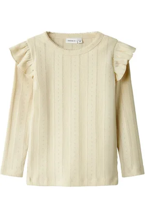 NAME IT Sweatshirt NMFJulia (1-tlg) Lochmuster - Verkäufer: Mary & Paul