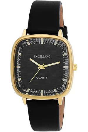 Excellanc Quarzuhr 1900316 Lederimtat, eckig (28 x 26 mm) - Verkäufer: Shaghafi GmbH