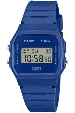 Casio Quarzuhr Armbanduhr Herrenuhr F-91WB-2A1EF Ø 35 mm Harz - Verkäufer: woolloom