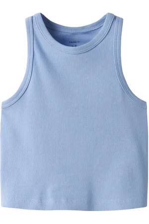NAME IT Ripptanktop NKFNAKAL SL SHORT TOP (1-tlg) - Verkäufer: Familiennestkindermode