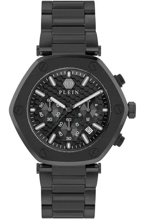 Philipp Plein Quarzuhr THE HEXAGON CHRONO, (1-tlg), Quarz-Analoguhr - Verkäufer: Timex Group CS Europe GmbH