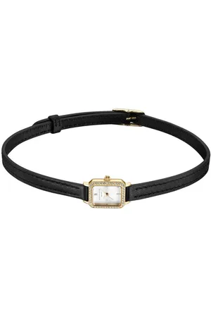 ROSEFIELD Quarzuhr Choker Studio Schwarz/Goldfarbe - Verkäufer: uhrcenter