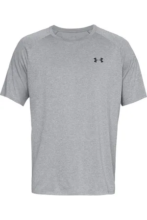 Under Armour Poloshirt UA TECH 2.0 SS TEE 036 STEEL LIGHT HEATHER - Verkäufer: atleti-sport GmbH