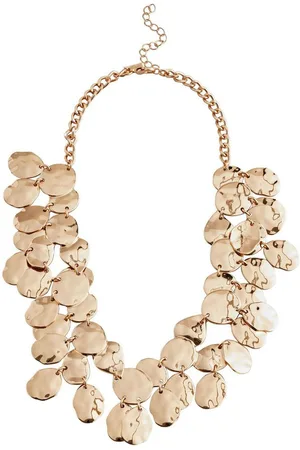 Next Statementkette Tropfenförmige Kette mit recyceltem Zink (1-tlg) - Verkäufer: Germany GmbH
