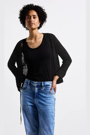 Street one Cardigan mit 3/4 Ärmeln