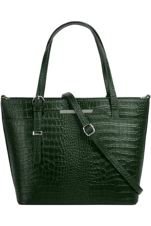 Cluty Henkeltasche, echt Leder, Made in Italy