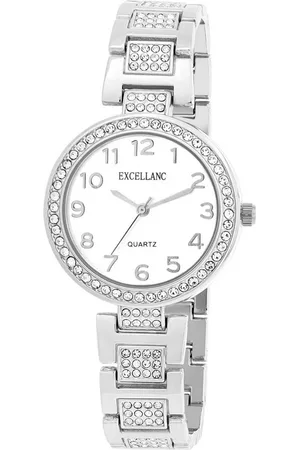 Excellanc Quarzuhr 1800277 ExcellMetallarmband, luxuriös, funkelnd - Verkäufer: Shaghafi GmbH