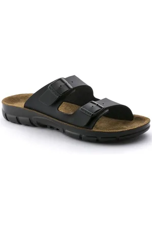Birkenstock Sandale Bilbao, Birko-Flor, schwarz Pantolette - Verkäufer: Dönges