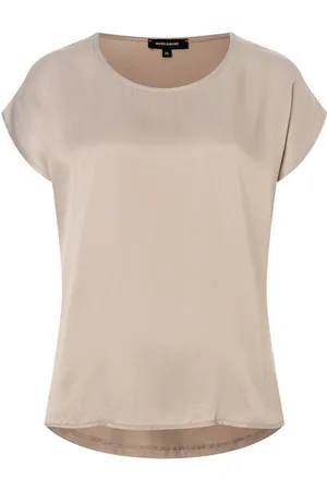 More & More Trägertop Shirt mit Satinfront sand - Verkäufer: Mode Wittmann