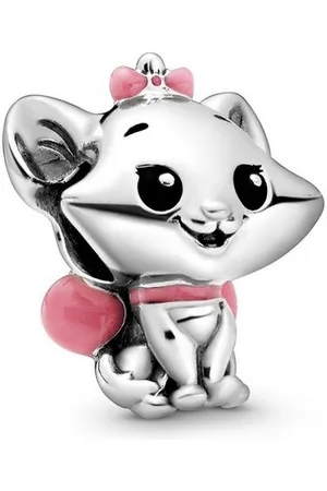 PANDORA Bead Disney Marie silver charm black and pink - Verkäufer: Juwelier SCHWAHN
