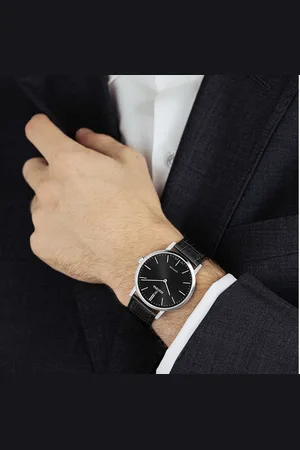 Festina Quarzuhr Herrenuhr Leder , (Analoguhr), Herren Armbanduhr rund, Lederarmband , Elegant - Verkäufer: Fit4Style Silberschmuck - IMPPAC