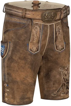 Nübler Trachtenlederhose Lederhose kurz Bavarian in von - Verkäufer: Trachtenhof