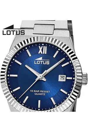 Lotus Chronograph Damenuhr Edelstahl silber , (Chronograph), Damen Armbanduhr rund, mittel (ca. 31,5mm), Edelstahl - Verkäufer: Fit4Style Silberschmuck - IMPPAC
