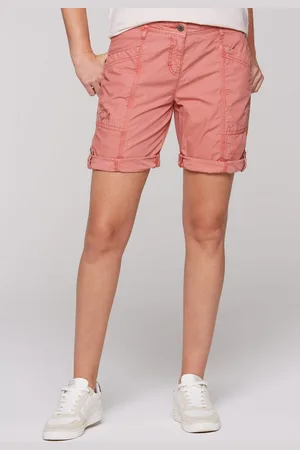 Soccx Bermudas Bermuda mit Turn-Up in Beachy Red (1-tlg) Nicht Vorhanden - Verkäufer: CONCEPT Mode