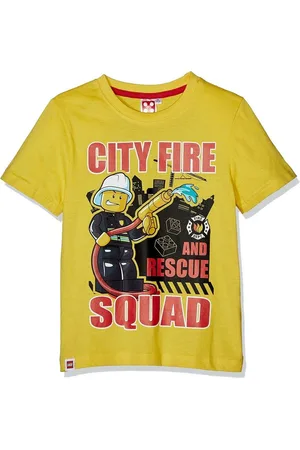 Lego Print-Shirt LEGO City Feuerwehr Jungen T-Shirt 4 6 8 10 Jahre Lego Kinderkleidung - Verkäufer: coole-fun-t-shirts