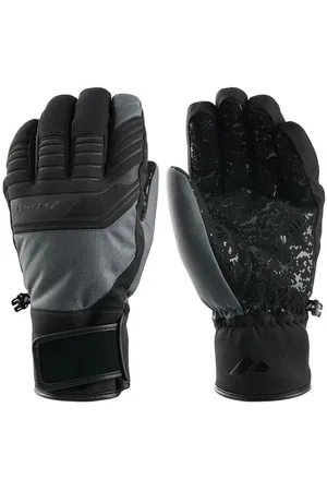 Zanier Skihandschuhe Park STX® schwarz/silber - Verkäufer: Sport Schart [outdoor-trekking-fitness]