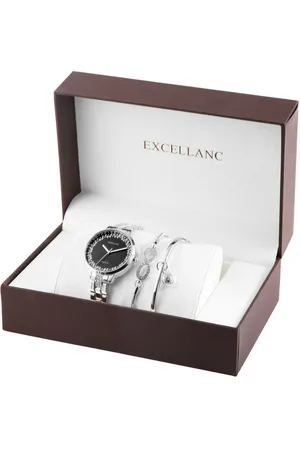 Excellanc Schmuckset 1800217 Geschenkeset, Damen, Uhr, Armband, Armreif, (Einzeln, inkl. Schmuckbox) - Verkäufer: Shaghafi GmbH