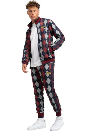 Lonsdale London Trainingsanzug Slimfit Trainingsanzug Enfield (Packung, 2teilig), Allover-Strickmuster - Verkäufer: TrueStore