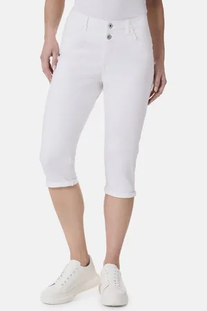 Stooker Women 7/8-Jeans LIMA Boyfriend Fit Capri Boyfriend Fit Casual Twill Capri Hose für Damen