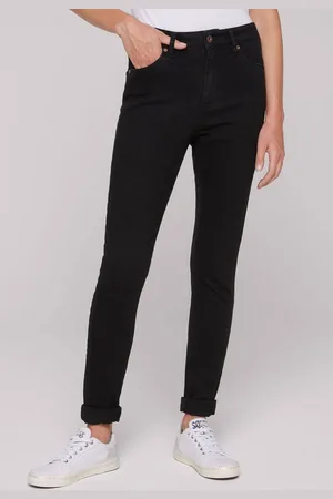 Soccx Slim-fit-Jeans mit verkürztem Bein