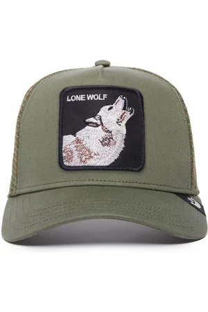 Goorin Bros. Trucker Cap The Lone Wolf Trucker Cap The Farm Animal Olive (Basecap, Meshcap, Trucker Kappe) - Verkäufer: stuff-style
