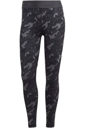 adidas Trainingstights TF CAMO 7/8 GREFIV/CARBON - Verkäufer: Intersport Reill