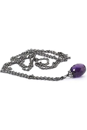 Trollbeads Kette mit Anhänger Fantasy Halskette mit Amethyst, TAGFA-00028 - Verkäufer: Germany