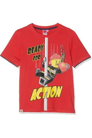 Lego Print-Shirt LEGO City Feuerwehr Jungen T-Shirt 4 6 8 10 Jahre Lego Kinderkleidung - Verkäufer: coole-fun-t-shirts