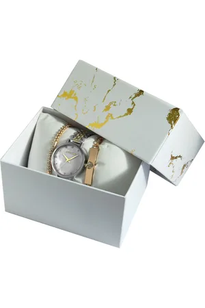 Excellanc Schmuckset 1800242 Damengeschenkset mit Armbanduhr und zwei (Einzeln, inkl. Schmuckbox) - Verkäufer: Shaghafi GmbH