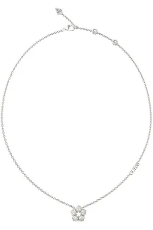 Guess Kette mit Anhänger Schöne glänzende Winterblume Stahlkette JUBN04466JWRHT/U - Verkäufer: Parfümerie Wilhelm Haas