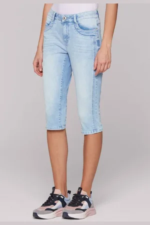 Soccx Jeansshorts mit normaler Leibhöhe