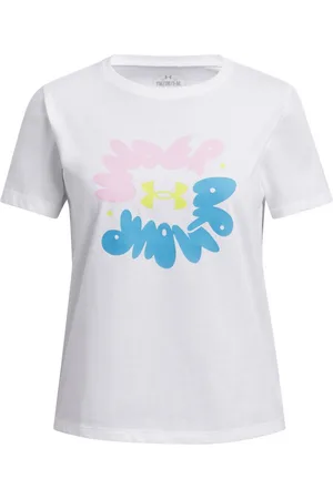 Under Armour T-Shirt Under Armour Mädchen T-shirt UA Bubble Wordmark SS 1389765 - Verkäufer: CORTEXPOWER