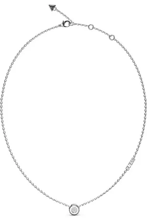 Guess Kette mit Anhänger Modisches Stahlcollier mit Zirkonen Stylish JUBN04593JWRHT/U - Verkäufer: beauty-for-less
