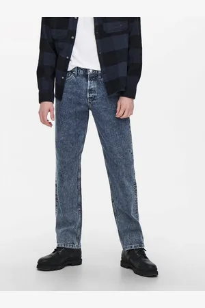 Only & Sons Regular-fit-Jeans (1-tlg) ONSEDGE LOOSE M.BLUE PK 1416 / 2399 NOOS - Verkäufer: ARIZONAS