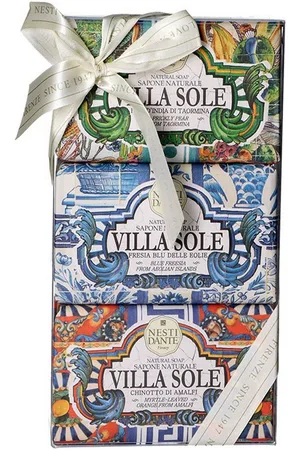 Nesti Dante Handseife 666004, 3-tlg., Geschenk-Set Villa Sole Gift Set 3 x 250 g - Verkäufer: Nesbel-Spüren Sie die Reinheit