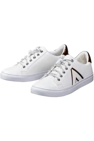 Sheego Große Größen Sneaker mit goldfarbenen Kontrastdetails