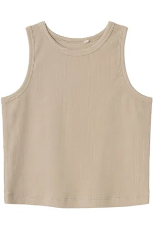NAME IT Ripptanktop NKFNAKAL SL SHORT TOP (1-tlg) - Verkäufer: Familiennestkindermode