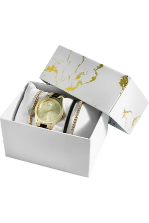 Excellanc Schmuckset 1800240 Damengeschenkset mit Armbanduhr, Armband und (Einzeln, inkl. Schmuckbox) - Verkäufer: Shaghafi GmbH