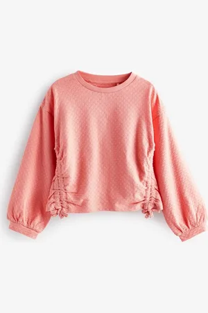 Next Langarmshirt Strukturiertes Top mit Seitenraffung (1-tlg) - Verkäufer: Germany GmbH