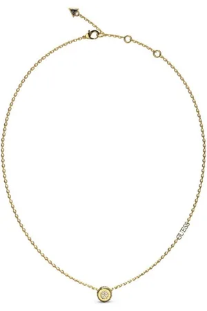 Guess Kette mit Anhänger Modische vergoldete Halskette mit Zirkonen Stilvoll JUBN04593JWYGT/U - Verkäufer: Parfümerie Wilhelm Haas